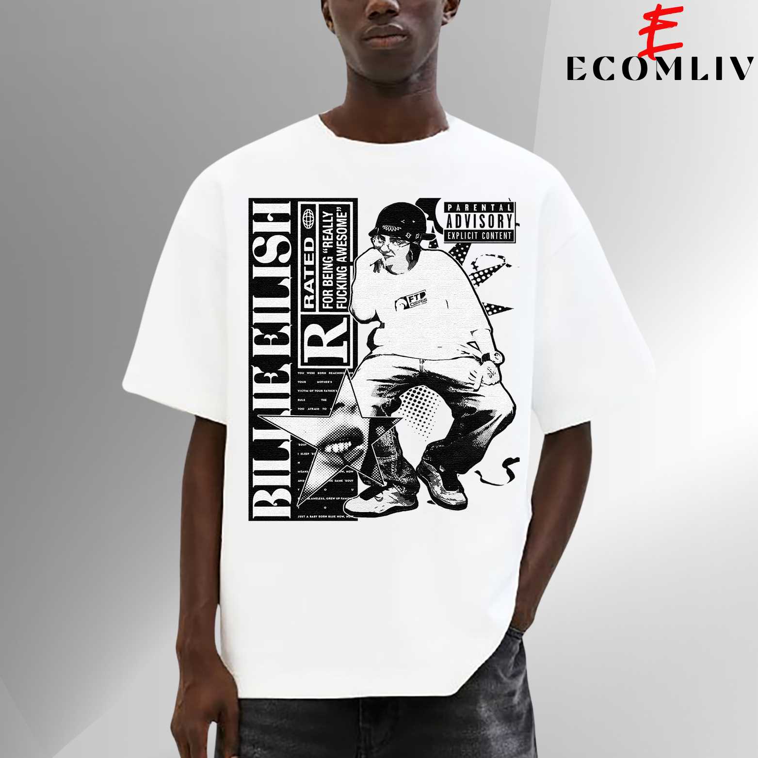 Billie Eilish Graphic Shirt, Street Style Tee, Unisex T-Shirt